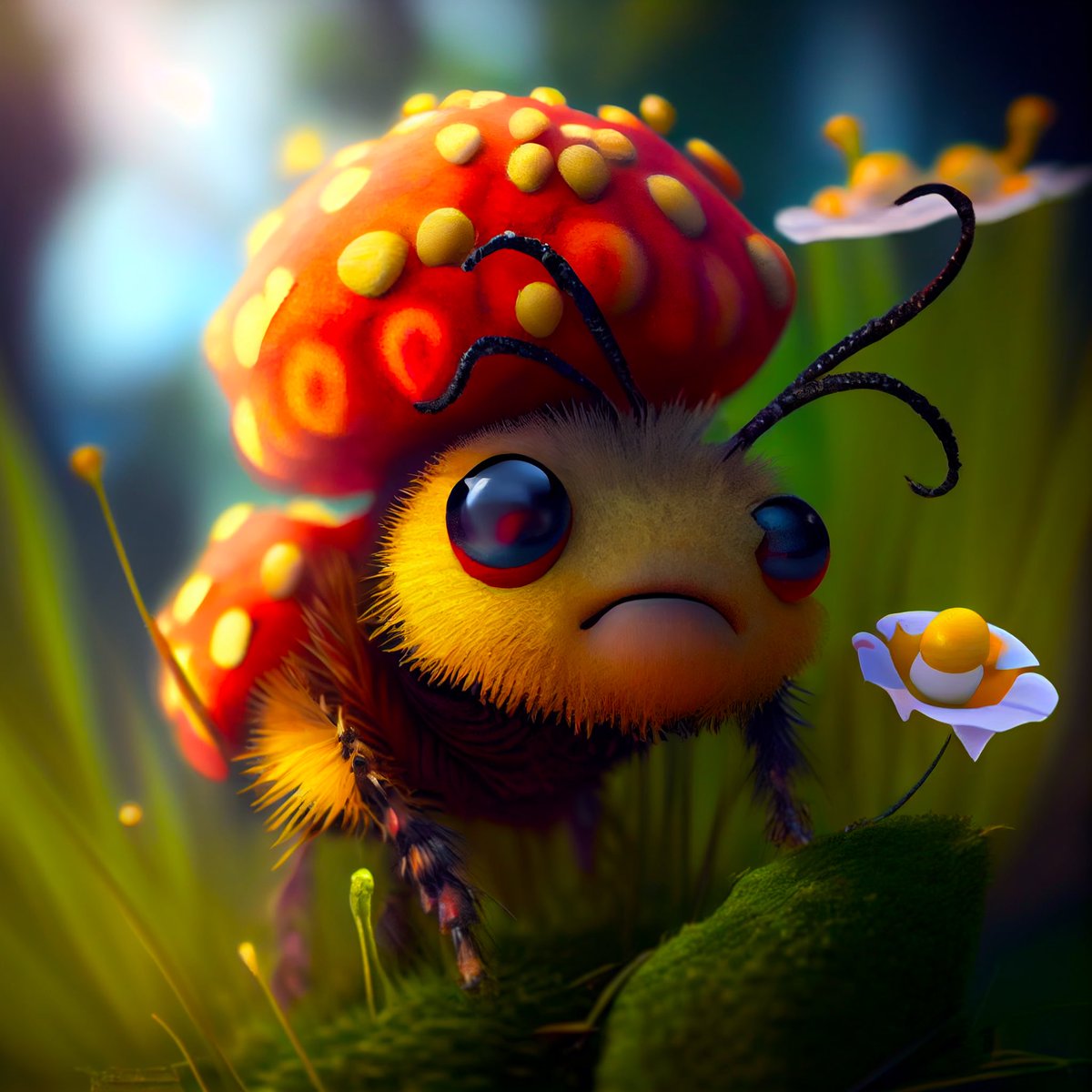 sadierigs's tweet photo. GoodMorningEveryone @Birds_loopring &amp; his Lil Funguys collection keeps on giving 🍄 
I won Lil Amazing in a Rumble, Birds gifted me Lil Realization as a 1/1 (so super sweet, thank you 🫶) 
Lil FunBee &amp; Lil Bubble.. have you ever seen anything this friggin’ cute? 😍 #L2Creators https://t.co/gDohbZ8J6l