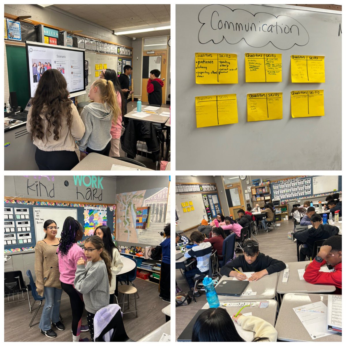 Kicking off our week focusing on communication and digital citizenship. <a href="/WheelerAvenue/">Wheeler Avenue School</a> <a href="/CommonSenseEd/">Common Sense Education</a> #ResponsiveClassroom