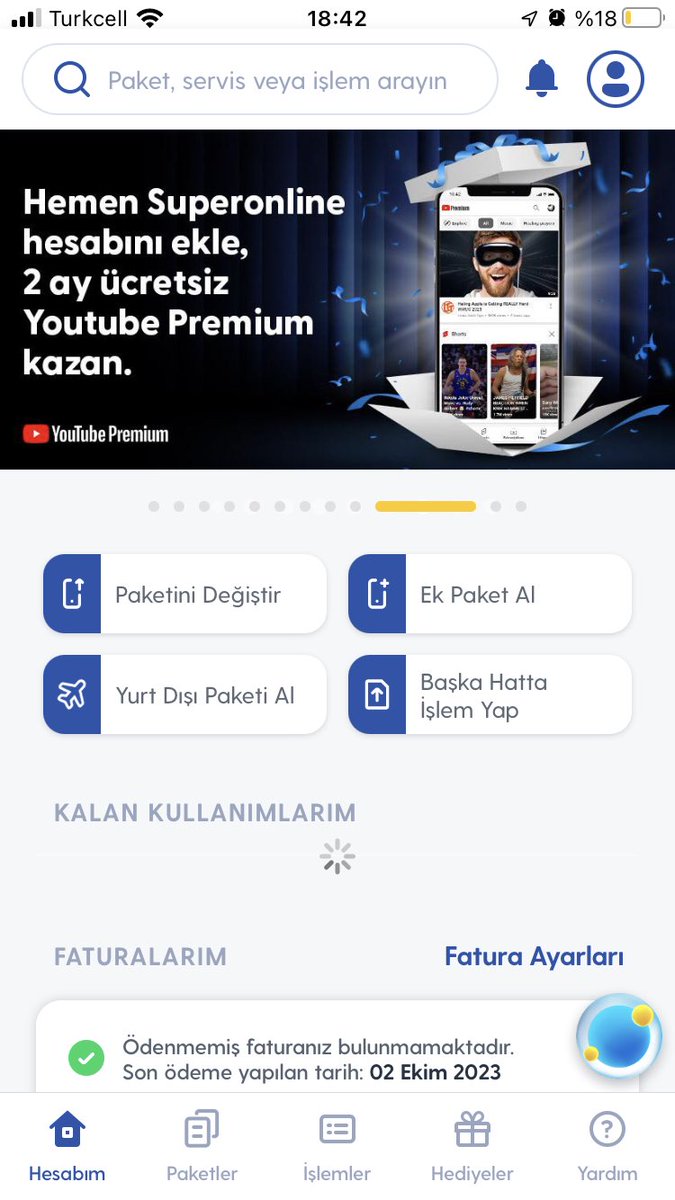28mahmut's tweet photo. @turkucell  internet kullanımlarımı neden göremiyorum ? https://t.co/3X3imBuRDj