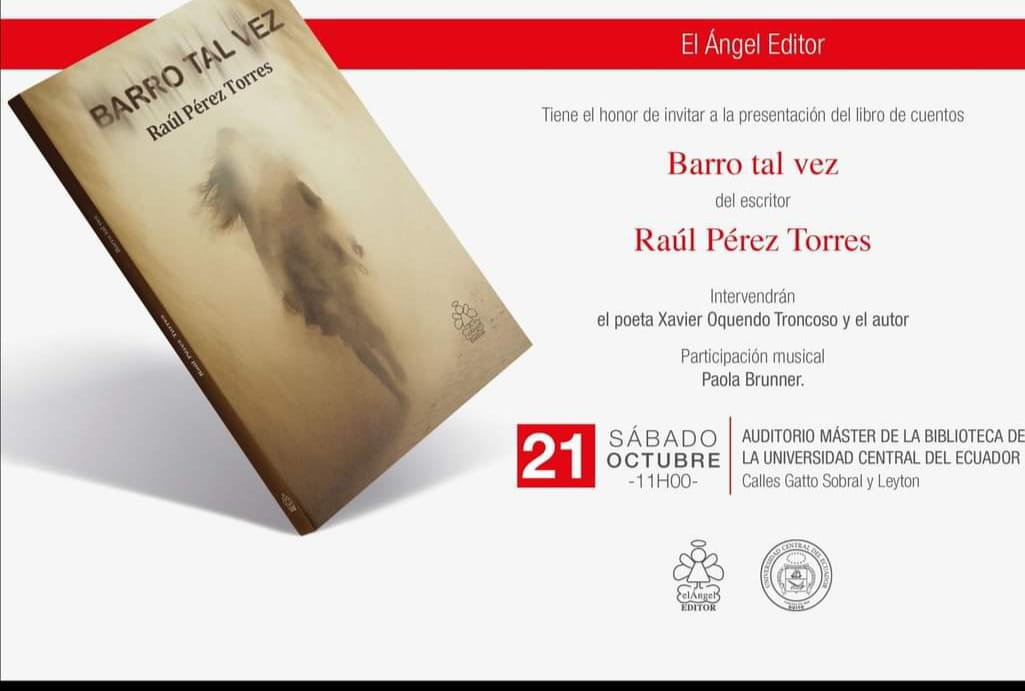 Queridos amigos y amigas, será un gran gusto para mí, la calidez de su presencia en este acto.

Saludos fraternos.