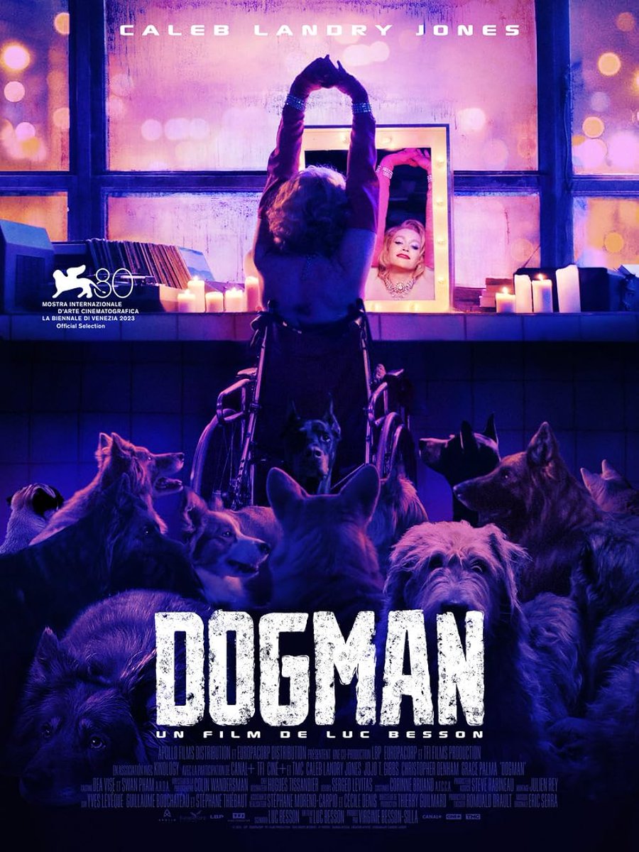 Shyning77's tweet photo. ๐ฌ #WeeklyCinema ๐ฅ
DOGMAN
Directed by : Luc Besson
Starring : Caleb Landry Jones
Besson is back to what he does best : characters broken by life. Of course the film doesn't avoid Besson's usual flaws (lack of subtlety, manicheism), but Caleb's acting alone is excellent.
7/10 https://t.co/NZ2WPfH109