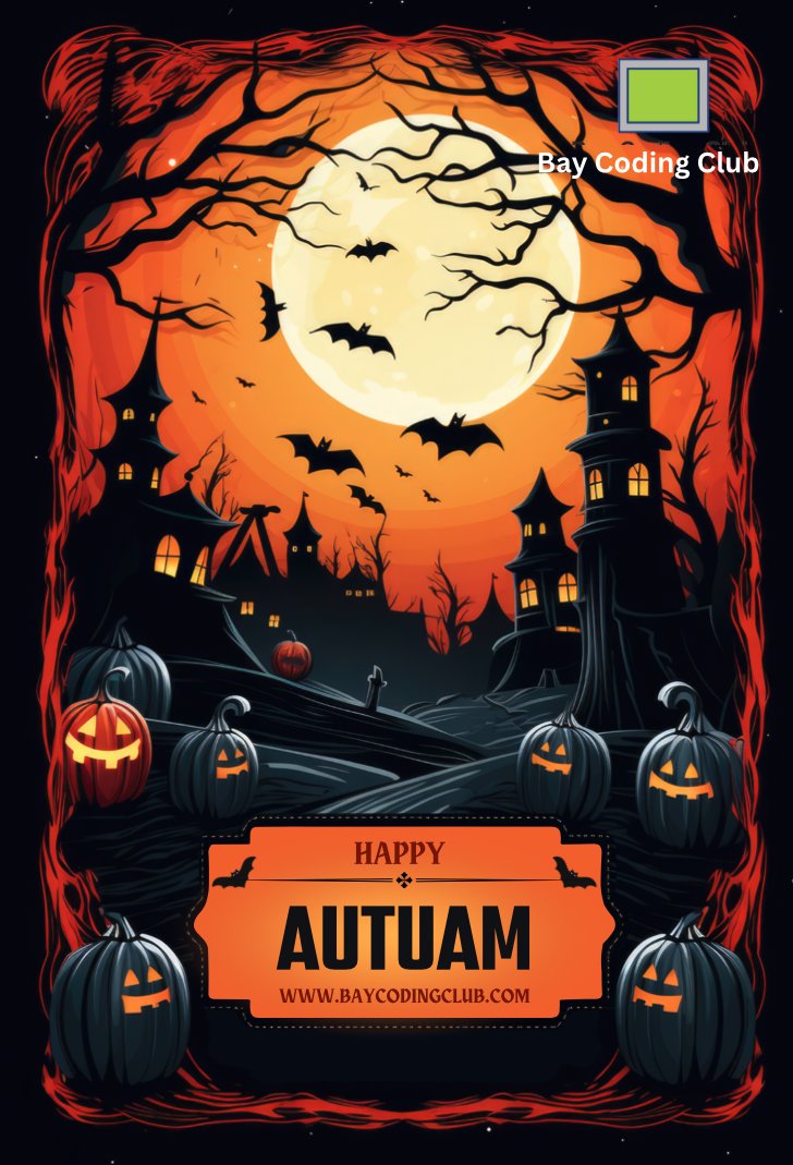 coding_bay's tweet image. Enjoy the cozy vibes and warm autumn colors 🍂🍁#BayCodingClub#K-12#STEM#Coding&Math