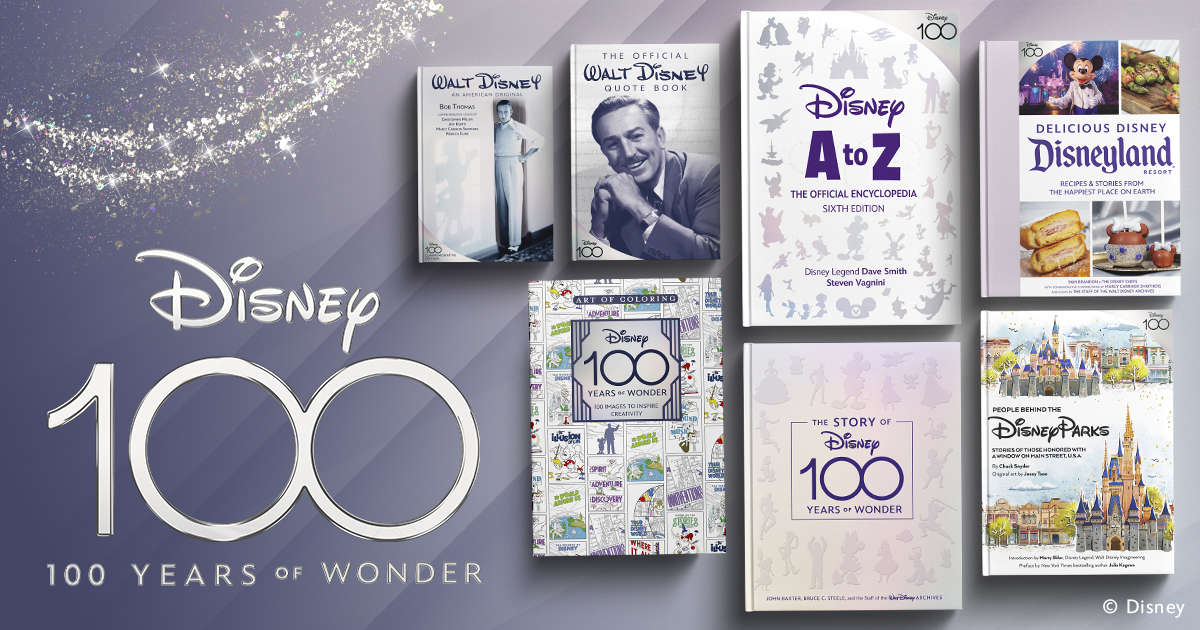 Celebrate 100 years of wonder at The Walt Disney Company with these great books! #SharetheWonder