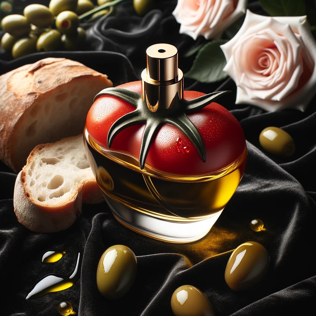 Catalunya_IArt's tweet image. Essence de Pa amb tomàquet! Descobreix la màgia de Catalunya capturada en una elegant ampolla amb l'aroma fresc del tomàquet i l'essència daurada de l'oli d'oliva i pa cruixent et transporta als racons més encantadors #Catalunya #Mediterrani #TradicióICreativitat #PaambTomàquet