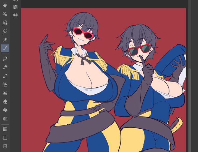 明日には完成させたいね 