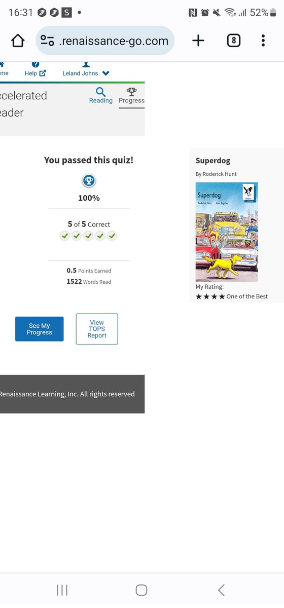 Leland smashed his homework ready to got back to school tomorrow. Done his daily streak for French,working hard on his reading. Trying to get to his normal target again. And now he doing his ttrs what his teacher set for him. <a href="/WSClass4S/">Class 3/4S</a> <a href="/school_ws/">WIlliamStockton</a> @wfedwelfare <a href="/MrsHolliday_WS/">Mrs Holliday</a>