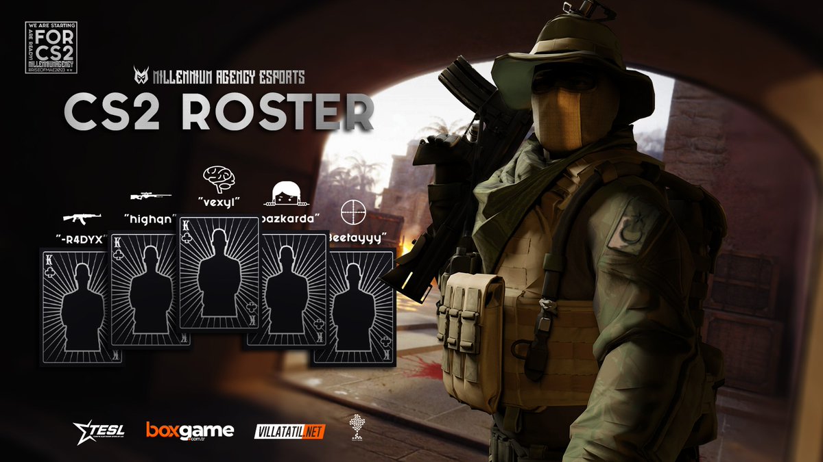 Bu sezon <a href="/degengin/">niquez</a> önderliğinde oluşturduğumuz kadro ile çok güçlüyüz!
Hakan "highqn" ÇELTİK
Ömer  "vexyl" HAKAN
Arda  "bazkarda" ULUS
Berat "Beetayyy" ATA
Selman " -R4DYX"  OZAN 
Efecan "Kin7nN" BAYRAK
Engin "niquez" DEĞİRMENCİ ( COACH )