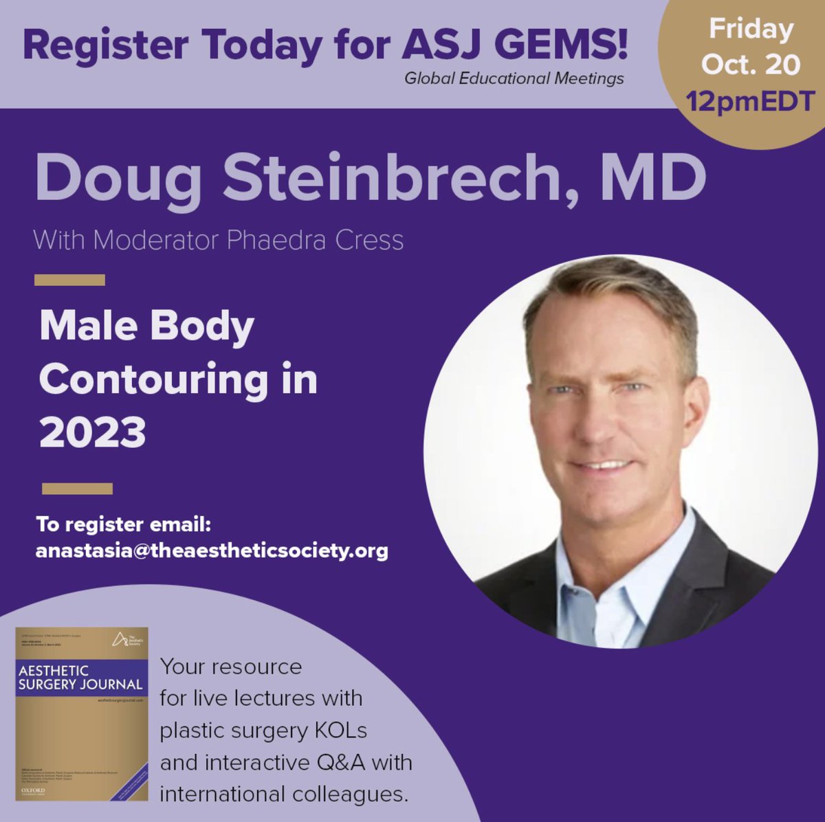 Aesthetic Surgery Journal/ASJ Open Forum tweet media