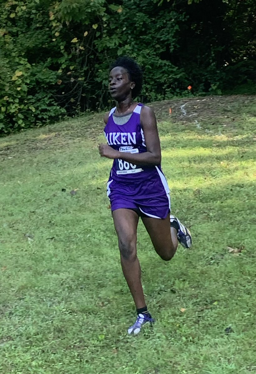 In honor of Senior Week for #AikenXC, we recognize 3 yr runner, Penda Seck! ‘23 CMAC Runner of the Year &amp; multi-CMAC champion, Penda is evidence of how goal-setting &amp; off-season conditioning create outstanding results. A member of our Aiken FFA, her next steps are on to college!