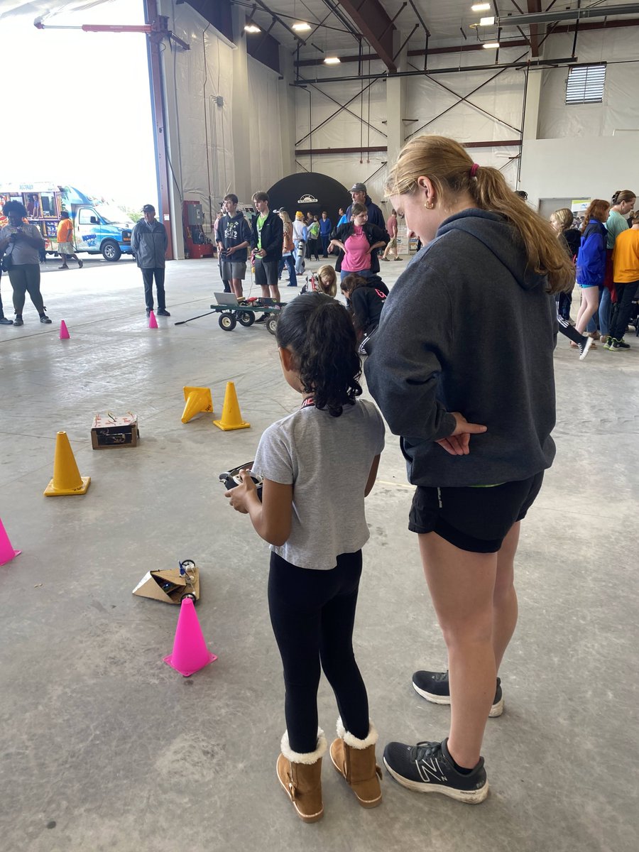 Thank you @GForceRobotics for including us at the 2nd Annual Washington-Warren Air &amp; Drone Show.  Together we shared the FIRST message, last year's robots and our Robox Sumo program.  
<a href="/FIRSTweets/">FIRST</a> <a href="/firstlikeagirl/">FIRSTLikeAGirl</a> <a href="/ladiesinfirst/">FIRST Ladies</a> <a href="/FIRSTNC/">FIRST North Carolina</a> @shecanSTEM <a href="/TeachingSTEM/">Teaching STEM</a>