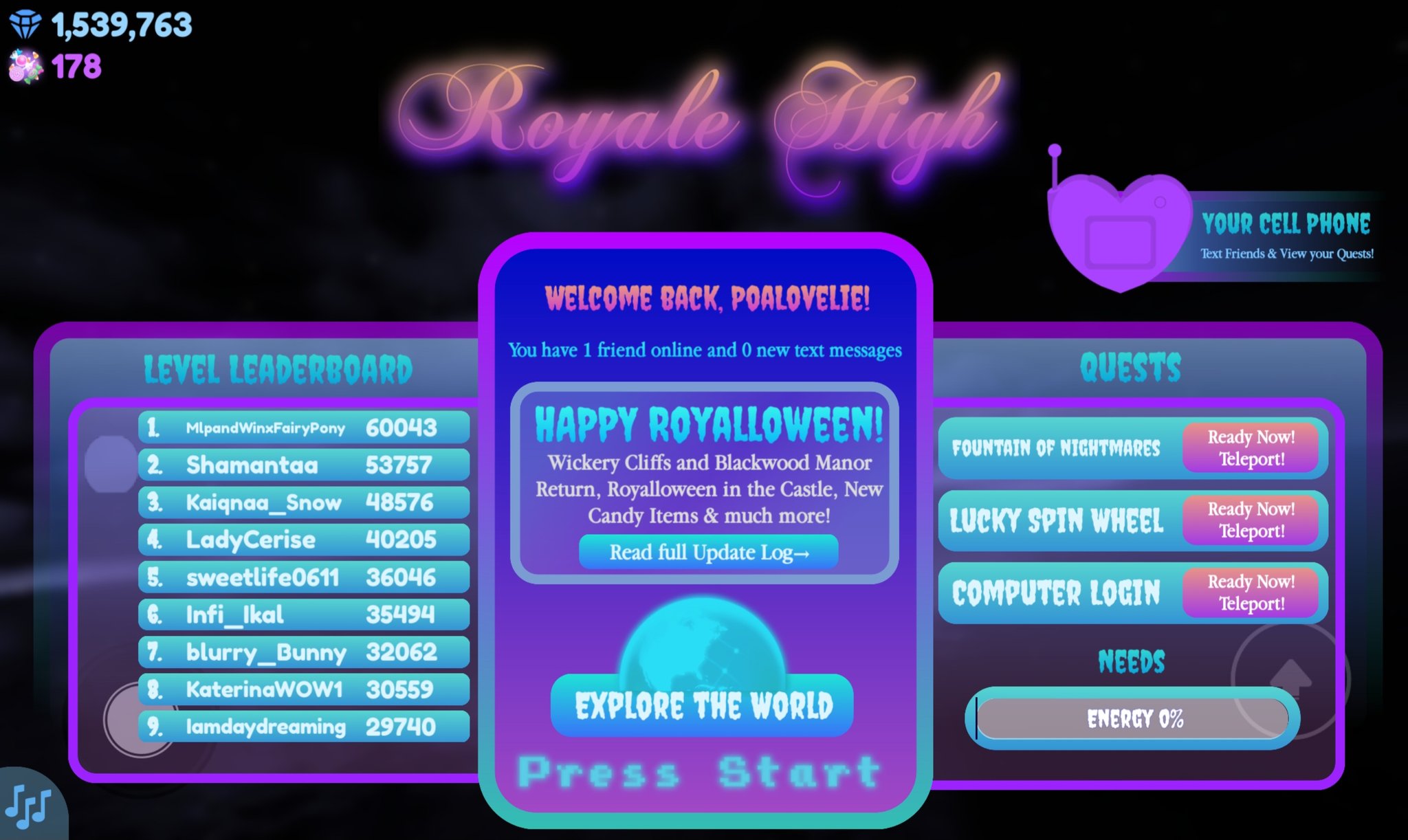 ROYALLOWEEN COMING TODAY!? BARBIE IS ONLINE! WICKERY CLIFFS