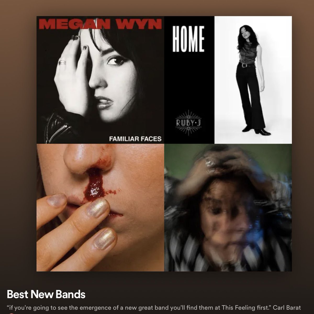 Best New Bands playlist adds 40/2023  🎸🔥

<a href="/megannwyn/">Megan Wyn</a> 
<a href="/rubyjofficial/">Ruby J</a> 
<a href="/spyr3s/">𝑆𝑃𝑌𝑅𝐸𝑆</a> 
<a href="/sashaassad_/">Sasha Assad</a> 
<a href="/tomasmithmusic/">TOM A SMITH</a> 
<a href="/CasinoClubBand/">Casino Club</a> 
<a href="/elephantkind/">Elephant Kind</a> 
<a href="/coco_lost/">Coco + The Lost</a>
<a href="/jetcitysc/">Jet City Sports Club</a>
<a href="/banduninvited/">UNINVITED</a>
<a href="/acoustic_odds/">Acoustic Odds</a>
<a href="/superdaysband/">Superdays</a>
<a href="/weareOyaPaya/">Oya Paya</a>
<a href="/theveese/">The Veese</a> &amp; more 

 🔊  spotify.link/ZiMxWd1DWDb