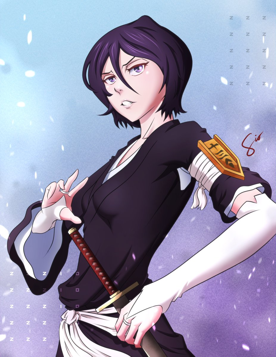 Day 16: Rukia Kuchiki of Bleach (Tale of the Lost Agent Arc). Donezo with the first half and I'll be skipping some of the prompts & will create just the familiar ones going forward. 

#arttrober2023 #rukia #rukiakuchiki #taleofthelostagent #bleach #anime #clipstudiopaint #csp