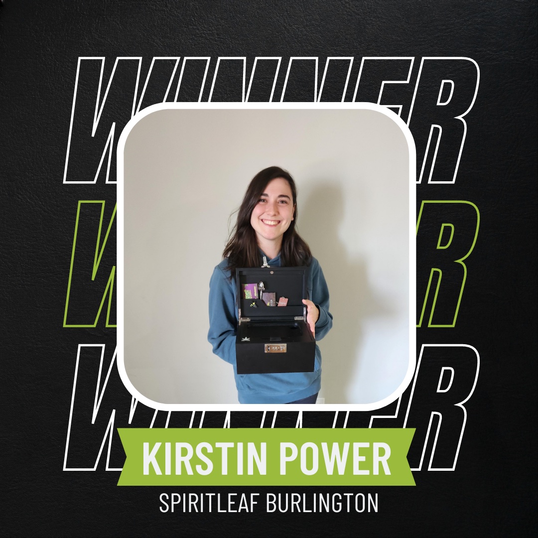 We have a winner. Congrats to Kirsten Power at Spiritleaf Burlington for taking home the MSIKU Stash Box.

Missed the giveaway? That's okay, you can sign up for our newsletter here for more chances to connect: linktr.ee/grnhouse.msiku

#contestwinner #weedgang #stashbox