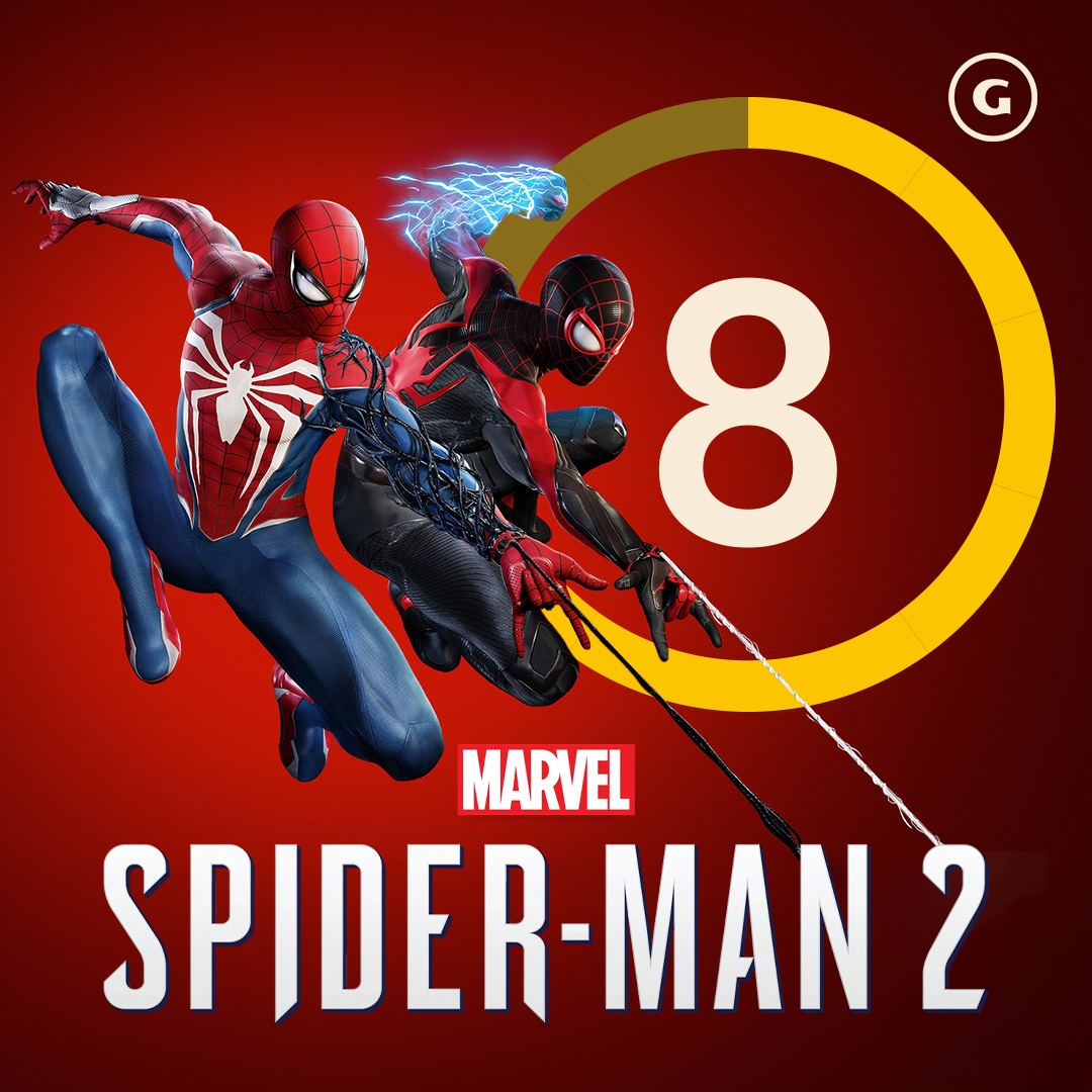 GameSpot's tweet photo. Marvel's Spider-Man 2 delivers an incredible story about heroes and villains grappling with loneliness.

Our full review: https://t.co/WxxDu561Ge https://t.co/IKUDm1H5GE