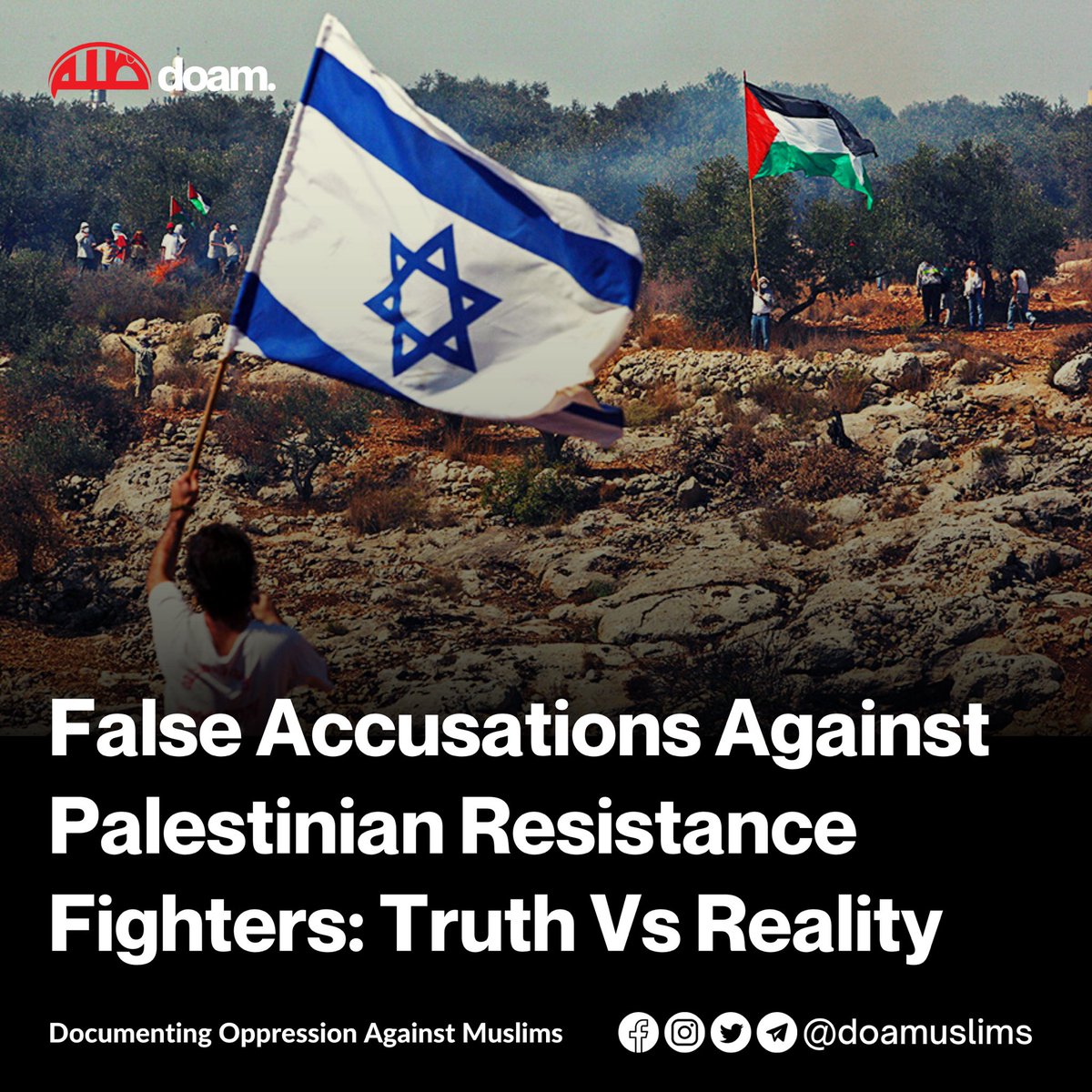 False Accusations Against Palestinian Resistance Fighters: Truth Vs Reality

- LA Times goes back on allegations of rape directed at Palestinian resistance fighters, concluding that "such reports have not been substantiated". ❌

- Israeli army tells Anadolu Agency that they have