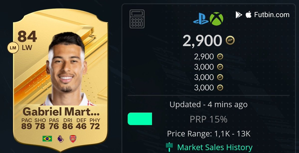 SquidwardFUT's tweet photo. 🆕OVERPRICED SELLING GEMS #15🆕
Sorry for the wait! Very busy at the moment but this week you'll get a lot of gems😇
Buy with the following chem styles👇🏼
Offensive Players: Hunter / Engine / Hawk
Defensive Players: Shadow / Anchor
‼️250 likes for more gems immediately‼️ https://t.co/i3HICzmuvR