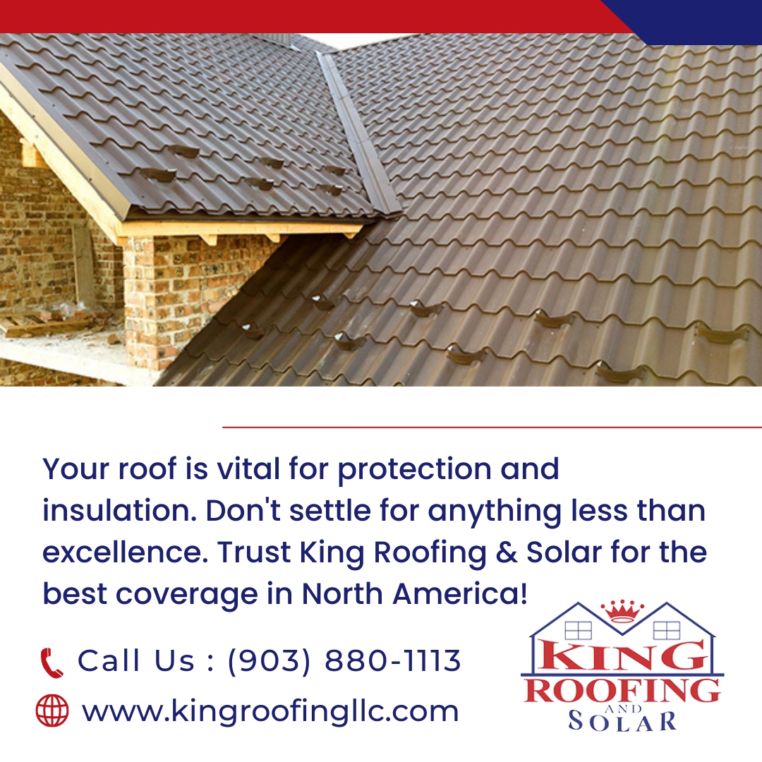 Mr_Elonmz4's tweet image. 🏠💪 Your roof is vital for protection and insulation. Don't settle for anything less than excellence. 

Trust #KingRoofing &amp;amp; Solar for the best coverage in North America! 

#ExcellenceInRoofing #TopQualityService