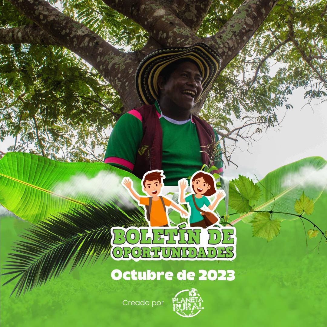 Entérate de las maravillosas oportunidades que trae nuestro BOLETÍN para jóvenes rurales 🌎 este mes de Octubre. ¡Ingresa ahora al siguiente LINK para ver el boletín!💚 ☺️👌➡️ bit.ly/boletinJROctub…

¡Si aún no lo recibes o eres una organización con oportunidades, escríbenos!