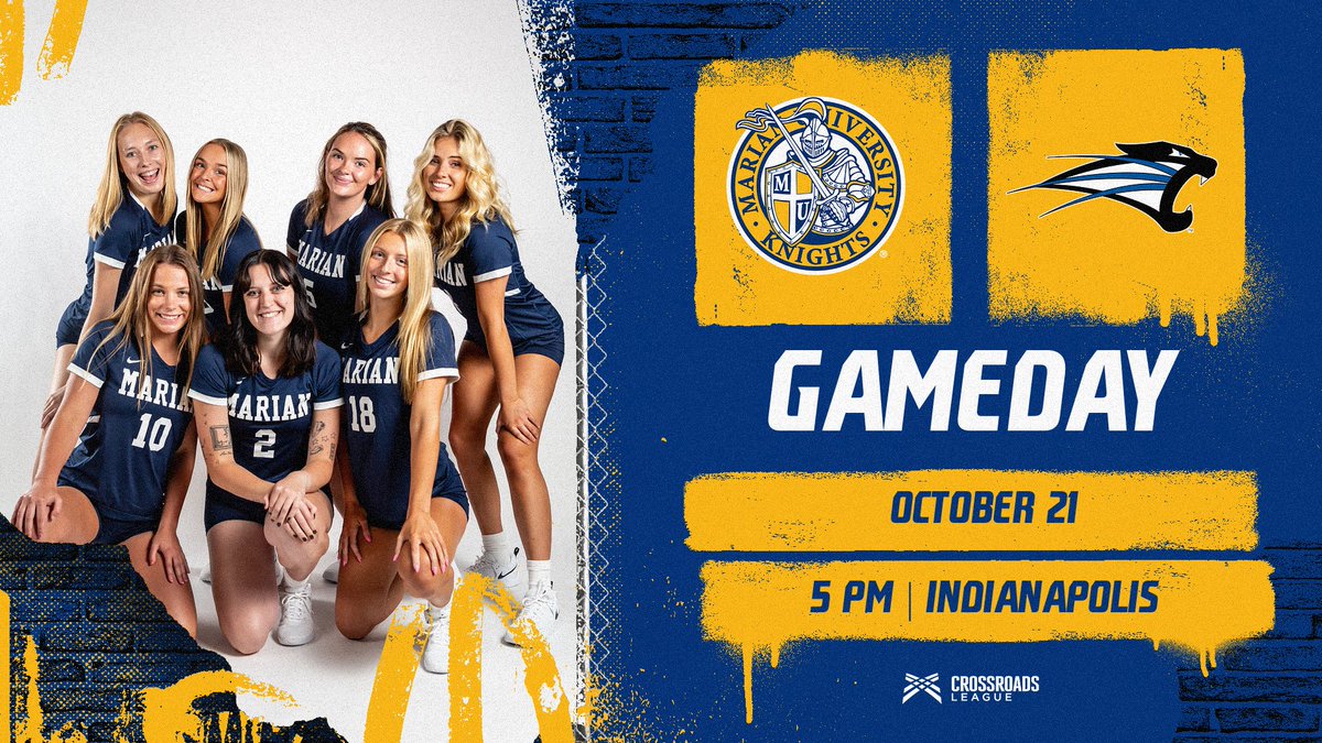SENIOR DAY!!

<a href="/MarianVball/">Marian Volleyball</a> plays their final regular season home game today inside the PE Center! 

Come out to support and celebrate the Knights' senior day!