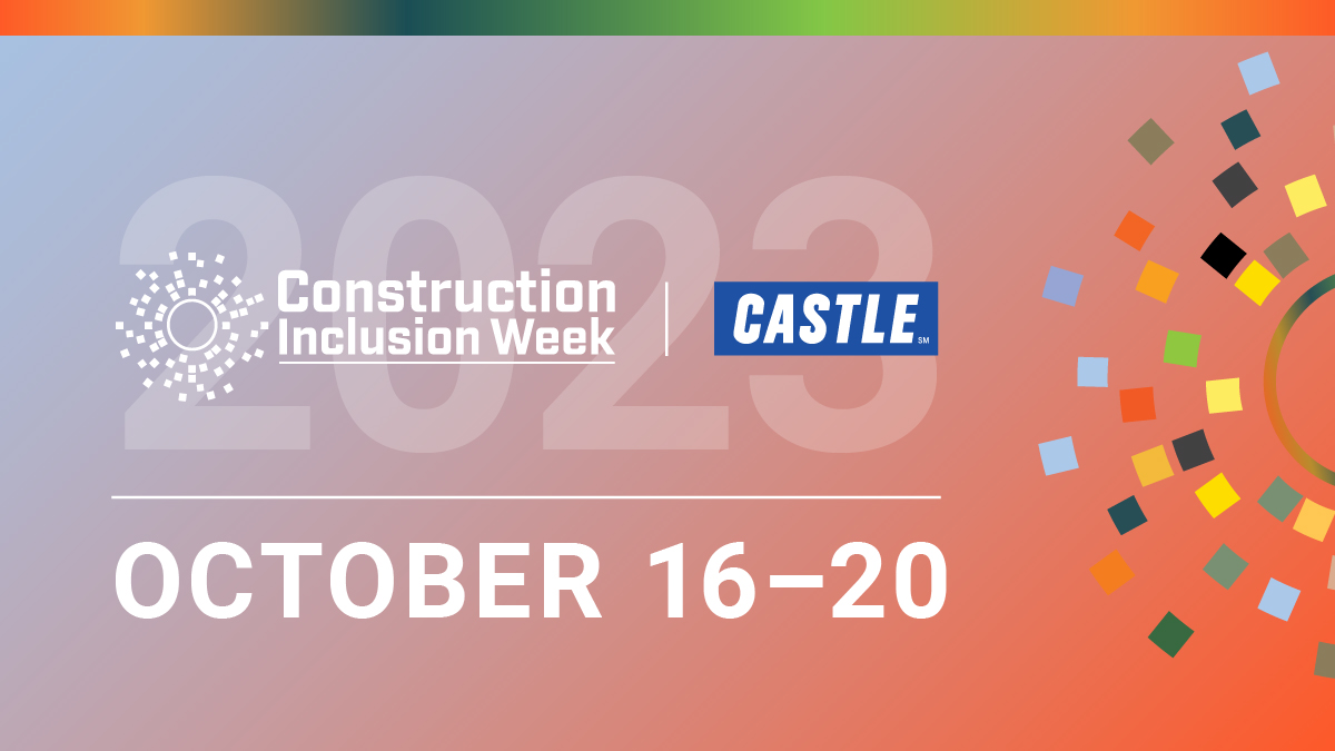 Castle is proud to participate in the 3rd annual #ConstructionInclusionWeek. This industry-wide movement advances #DEI in #construction, providing tools to spearhead change. Join in to help create a better construction industry for everyone ➤ ow.ly/OORy50PWJ6T  @tfc_ciw