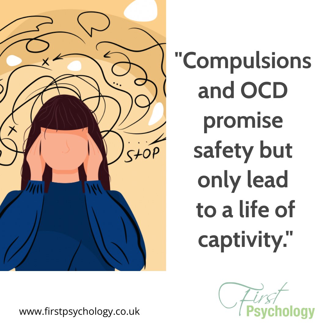 firstpsychology's tweet photo. People with #OCD become trapped in a cycle of unwanted thoughts and compulsions. For more about OCD and how to break the cycle, download our free booklet at https://t.co/R7dlV2ZvTs

#ocdawareness #ocdawarenessweek #mentalhealth #managingocd #obsessivecompulsivedisorder #wellbeing https://t.co/rzSMu4Rivo