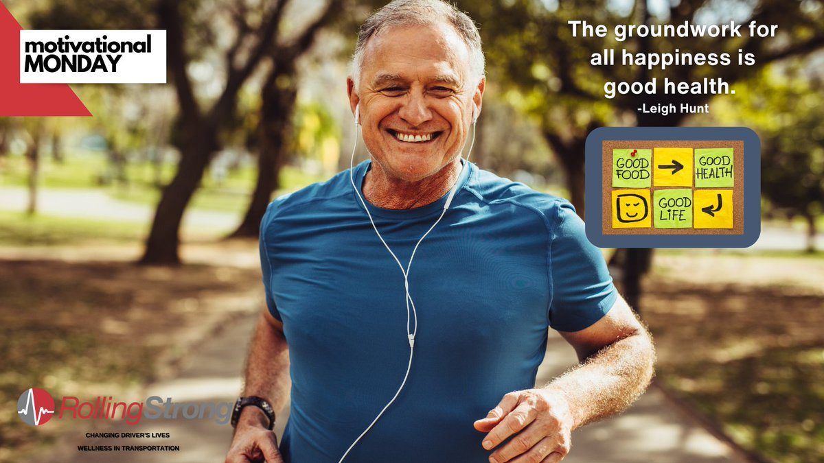 The WHY for a Workplace Wellness Program: - (Harvard Business School) “Employees in good health feel more engaged &amp; productive at work, &amp; employees in good mental health are less likely to experience burnout. #RollingStrong #transportation #humanresources  #MondayMotivation