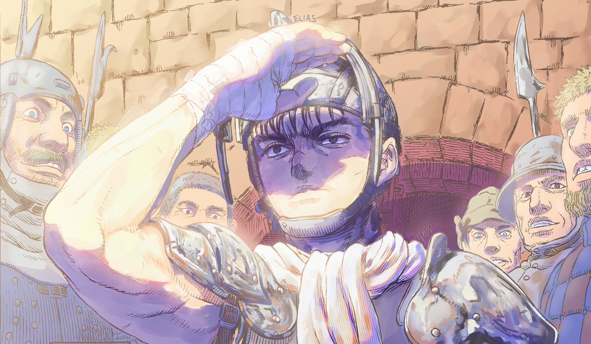 eliasdessin's tweet photo. Golden Age

Colored by me #Berserk https://t.co/1jiq3g5gbi