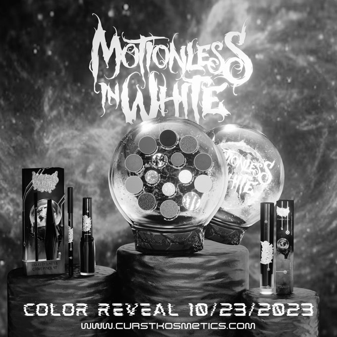 Motionless in White releasing 'Scoring The End of the World' cosmetics