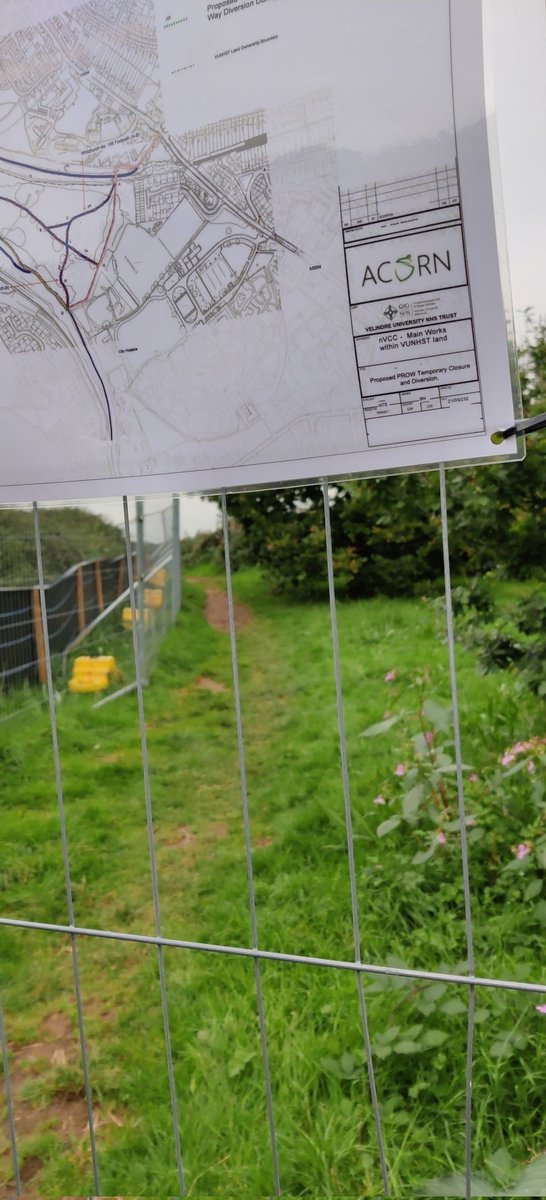 this public path closed <a href="/CardiffSave/">Save the Northern Meadows 🍃💚🍃</a> <a href="/cardiffcouncil/">Cardiff Council</a> <a href="/Eluned_Morgan/">Eluned Morgan</a> you keep saying meadows closed due to enabling works, here's the proof it's Main Works