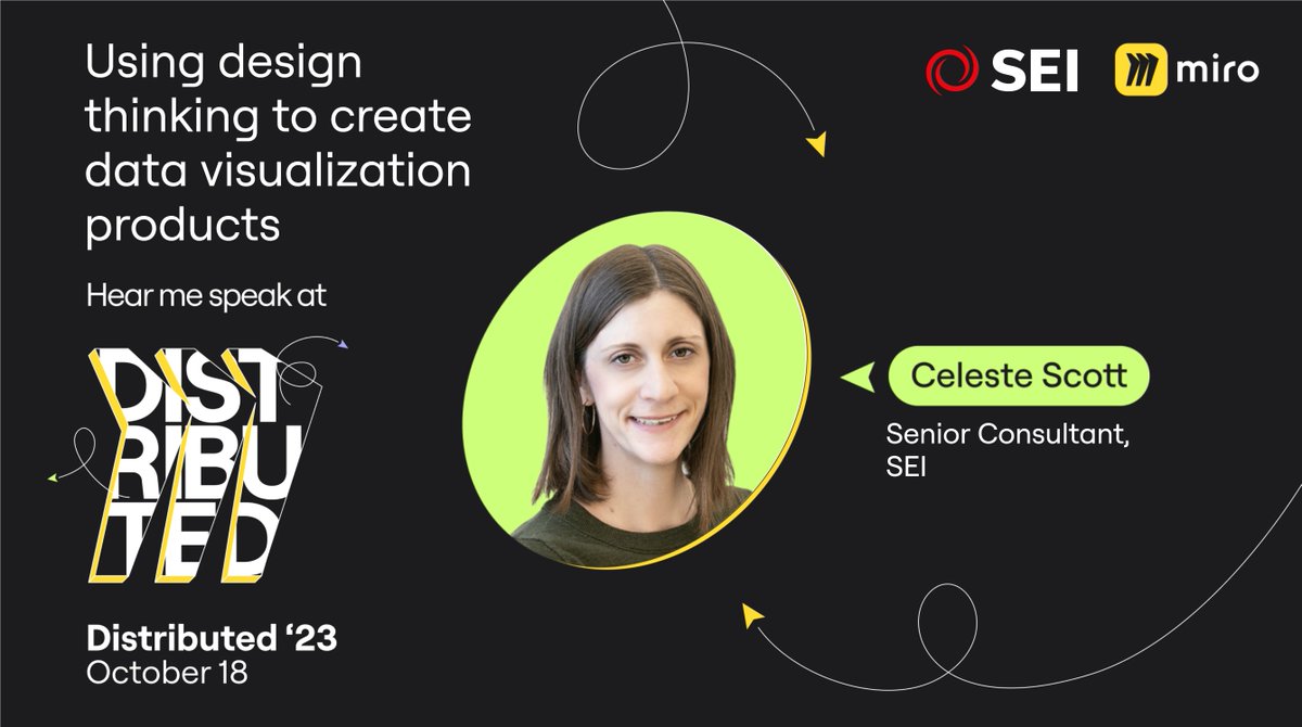 seiconsulting's tweet photo. 🌟Catch DC's #SEI consultant, Celeste Scott, at Miro's Distributed '23 on Oct 18! Discover new ways to co-create, collaborate, and connect. Join for free: https://t.co/qxjU8KjyS0.
#MiroCommunity #Distributed23 https://t.co/BXQ7PPEc4r