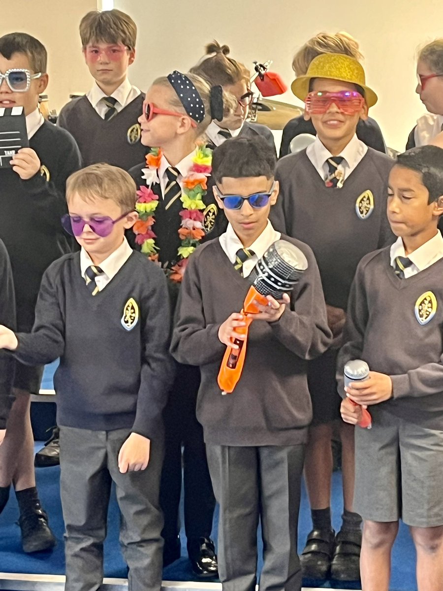 KS2 getting into the ABBA groove in French today ahead of MFL week.