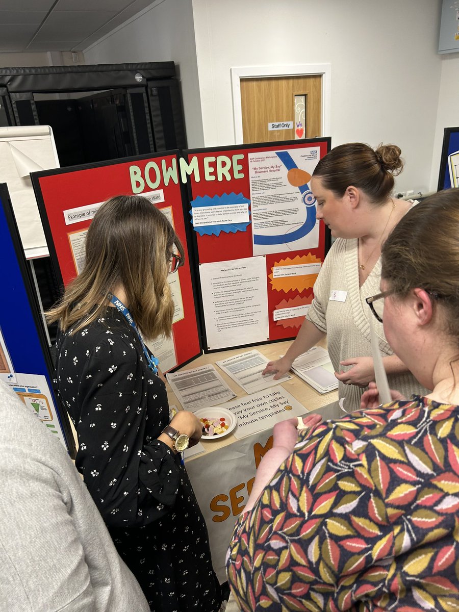 Some really interesting stalls at the #AHPconference today <a href="/cwpnhs/">Cheshire and Wirral Partnership NHS FT</a> 
#ValuingAHPs <a href="/SophieW_/">𝗦𝗼𝗽𝗵𝗶𝗲 𝗪𝗶𝗹𝗹𝗶𝗮𝗺𝘀</a> <a href="/pippa_shenton/">Pippa Shenton</a>