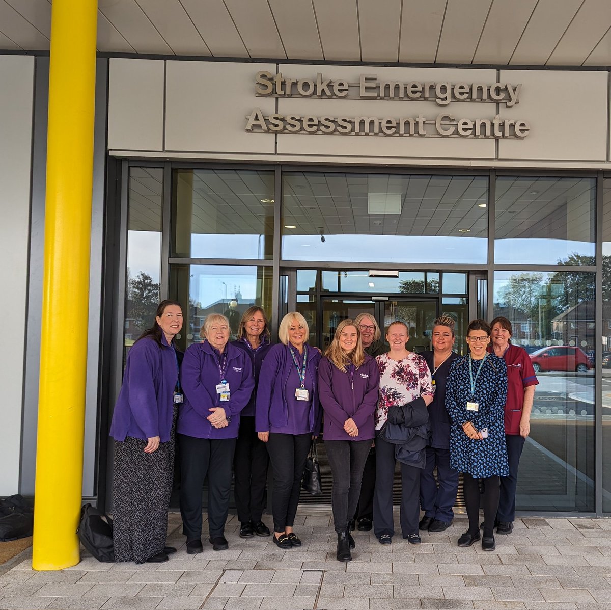 Lovely visit from our Stroke Association colleagues. We were delighted to give them a tour of SEAC. #SEAC #stroke #savingbrains @TheStrokeAssoc @Tink0272 @JenGardner21 @LisaRoberts28 @NibuTh0mas @LivHospitals