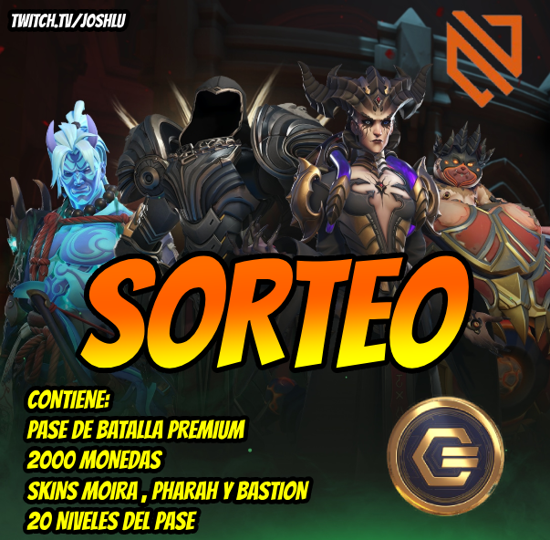 j0shlu's tweet image. 🎁SORTEO PACK DEFINITIVO PASE DE BATALLA🎁

Gracias a @Blizzard_Ent consigue un PACK DEFINITIVO de la #Season7 de #Overwatch2 . 

✅ Sígueme: @j0shlu
✅RT a esta publicación. 
👥 Etiqueta a 1 amigo/a.

🗓️ Termina jueves 19 de octubre.

MUCHA SUERTE 🍀 #OW2Giveaway…