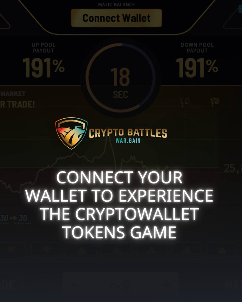 Cryptobattlesio's tweet photo. 💡 Discover a new way to earn crypto while having fun! Connect your Matic  and Coinbase wallet to Crypto Battles and embark on your winning journey! https://t.co/MDLkqcKBRe