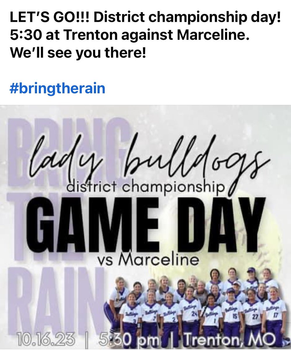 SH Bulldog Softball tweet media