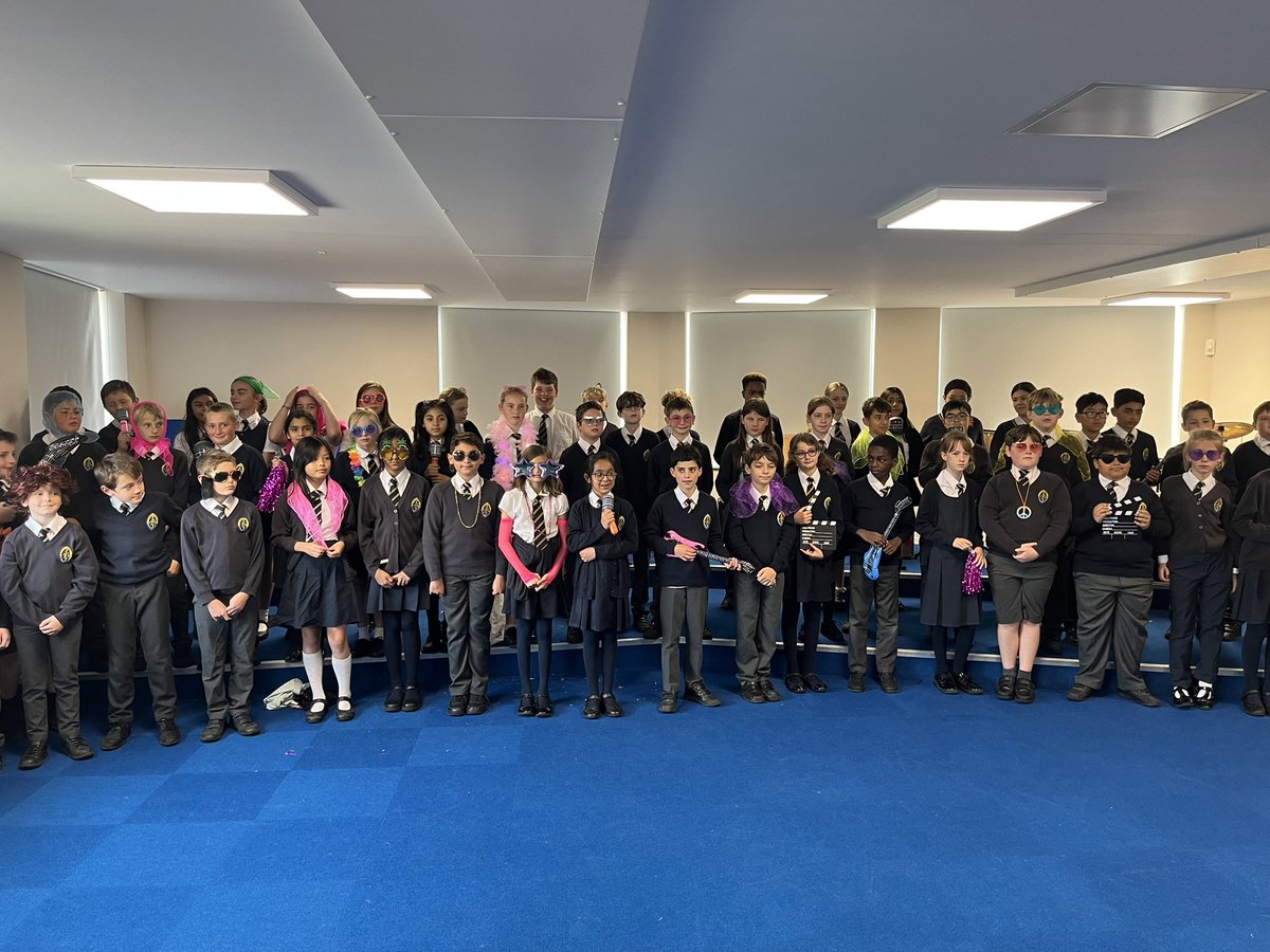 SraMusic's tweet photo. Year 3, 4, 5 and 6 had a great time recording their ABBA songs today en français as part of our joint music/MFL project for MFL week. Videos to follow after half term. @SRA_StAlbans @SRAPrimary @sra_mfl @TandLSRA https://t.co/a7cOWgexwG
