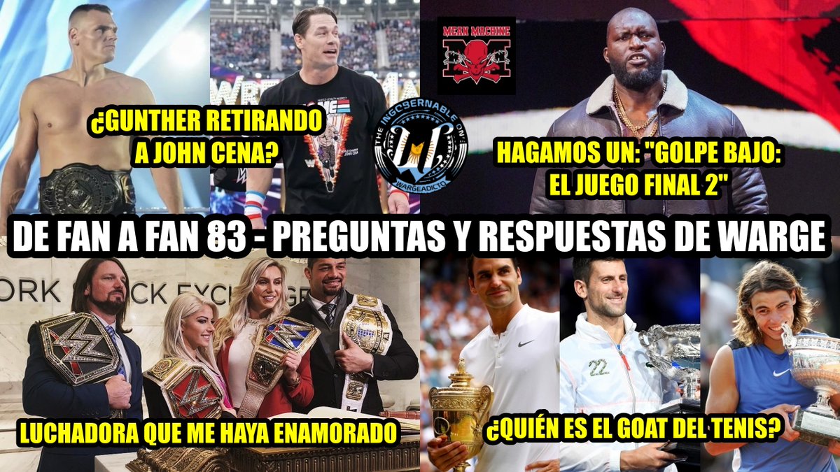 Wargeadicto's tweet photo. De Fan a Fan 83 - Preguntas y Respuestas de Warge https://t.co/G3boSyjvAL a través de @YouTube #DeFanAFan https://t.co/mNeYsi3qMp