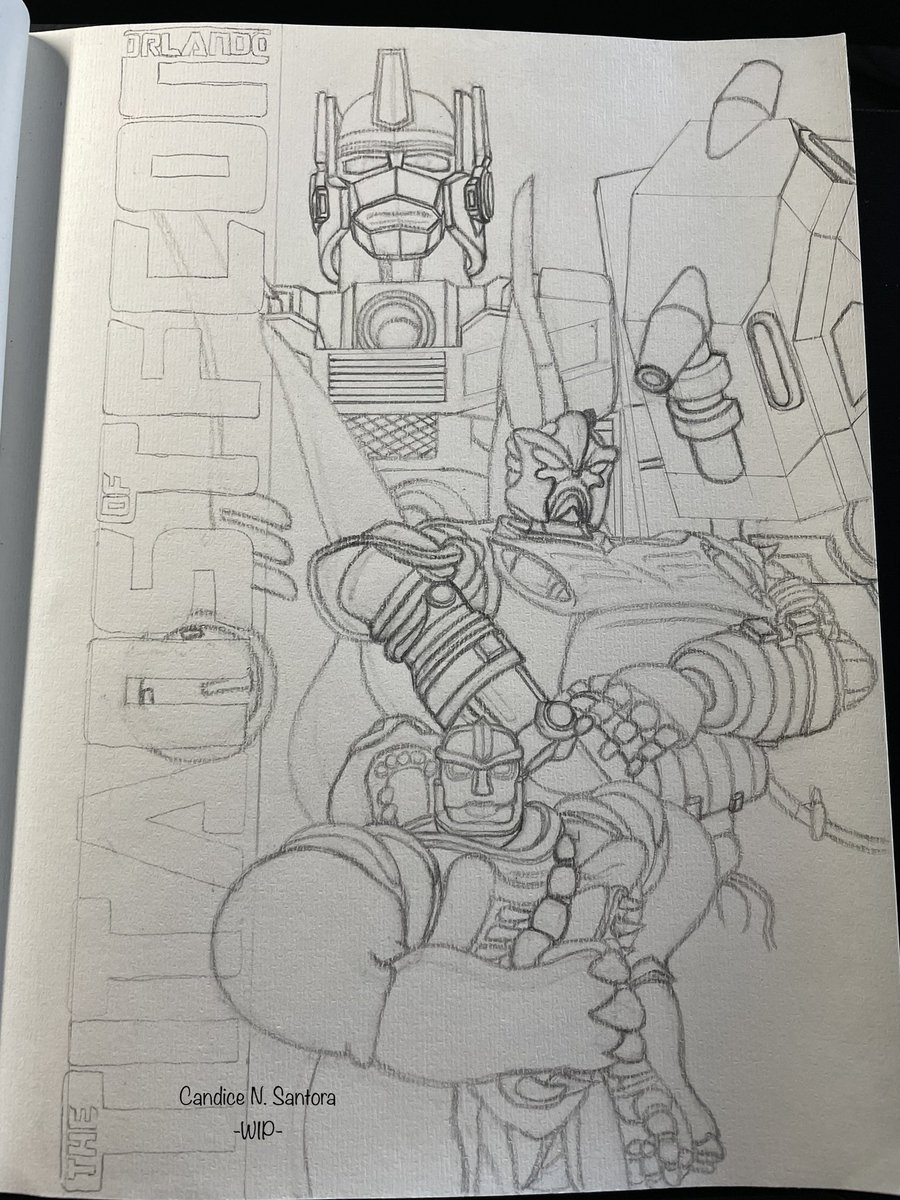 CandiceSantora's tweet photo. “The Titans of TFCon Orlando”
Mediums: Mechanical Pencil, Pierre
(2023)
#beastwars #transformers #transformersart #myart #optimusprimal #optimaloptimus #depthcharge #rhinox #maximals #titans #tfcon #maximize #garrychalk #davidsobolov #richardnewman https://t.co/zjrrtwxS3d