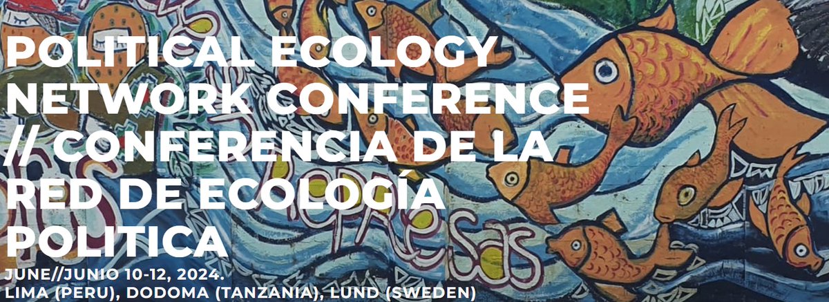 The POLLEN24 Conference CfP is out! Join us in Lima, Lund or Dodoma to discuss how political ecology can nurture plural and just socio-ecologial futures! Deadline: December 15th, 2023 // More info: pollen2024.brick.site/call #POLLEN24