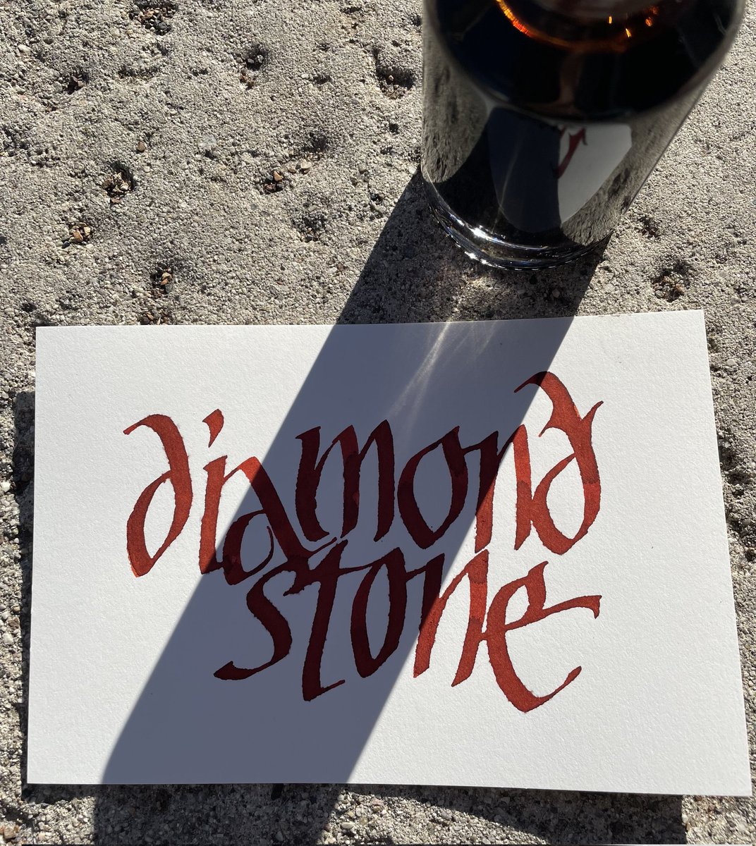 flooded the nib for a saturated look at FIREBOX ink from <a href="/birminghampens/">Birmingham Pen Company</a>