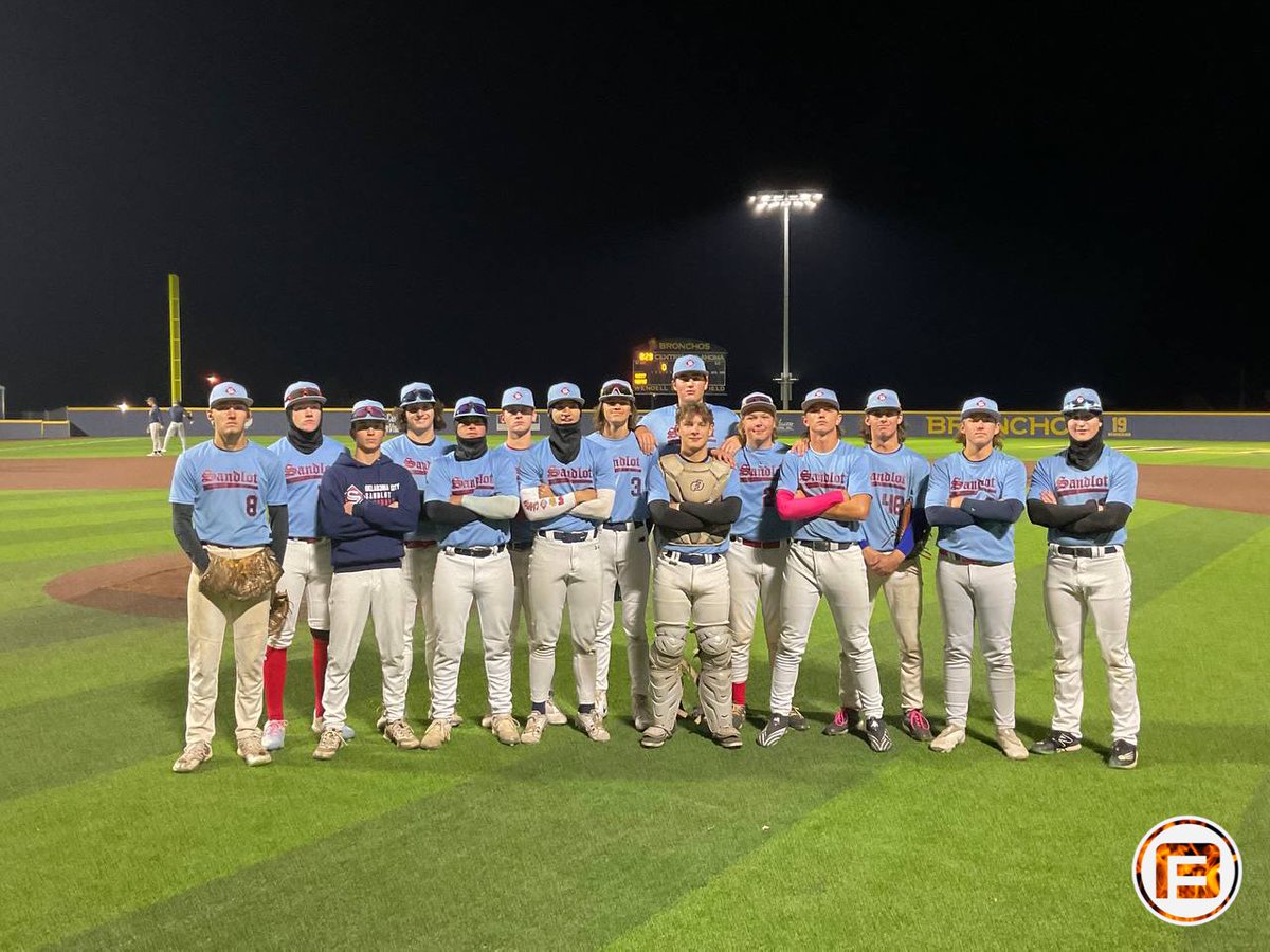 BigFireBaseball's tweet photo. 🔥Big Fire Fall Bash Champions 24/45🔥

OKC Sandlot 2025- 4
918 Bandits- 0

PoG: #15 Landon Kelough | 2025 
7IP 4H 0R 10Ks 

#champs #bigfire https://t.co/cVODpzO9Y6