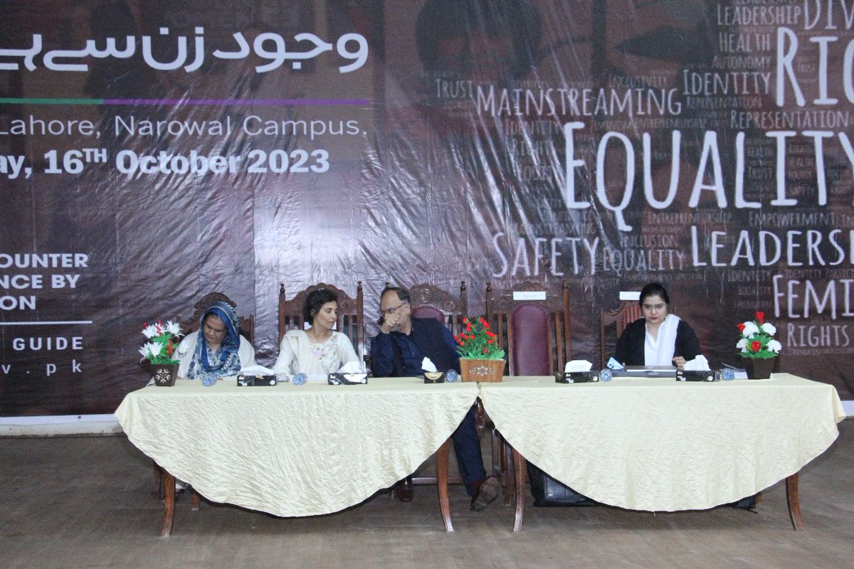 fospah's tweet photo. Ms. Fauzia Viqar, Federal Ombudsperson for Protection against Harassment, shared her vision for a gender equal Pakistan at the Seminar on Empowering Women of Narowal to Fight against Harassment and Gender-Based Violence. @YPDC_PK
#FOSPAH 
#AbBuss
#HarassmentNoMore 
#SpeedyJustice https://t.co/yudp7m3Q8S