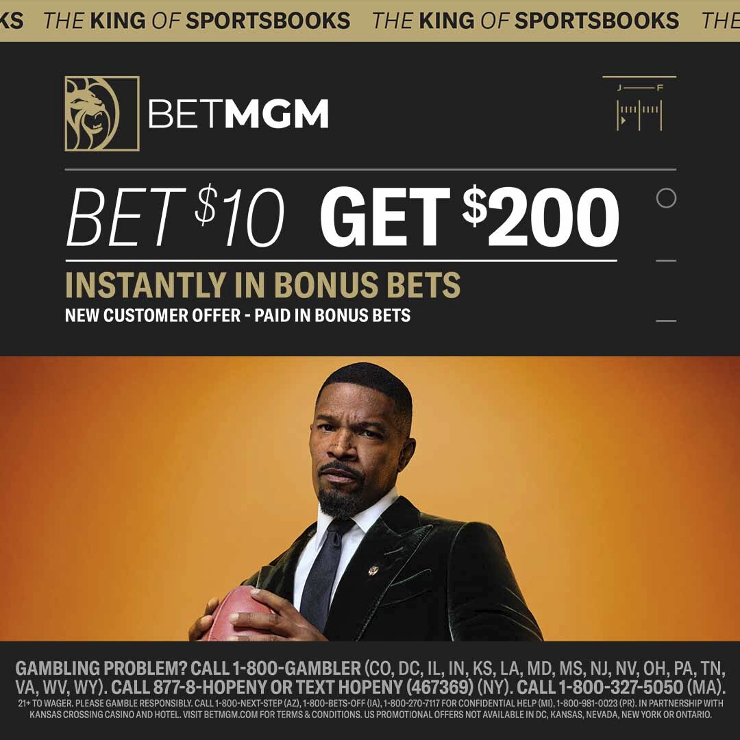 thepropdealer's tweet image. If you're betting 1st TDs make sure you do it on BetMGM.

They have guaranteed top odds on every player + new users get $200 instantly.

✅ Join BetMGM: rebrand.ly/Get200 

✅ Bet $10 on either Parham or Pollard 1st TD

✅ Get $200 bonus bets instantly

No brainer 🧠