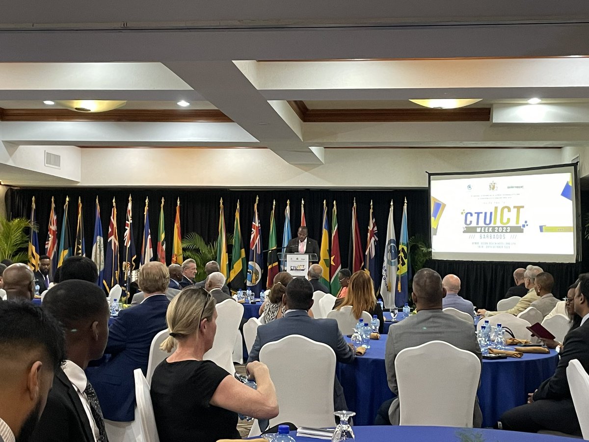 TheCtunion's tweet image. Happening now!

Opening Ceremony of CTU ICT Week 2023 - Barbados.

#ictweek2023