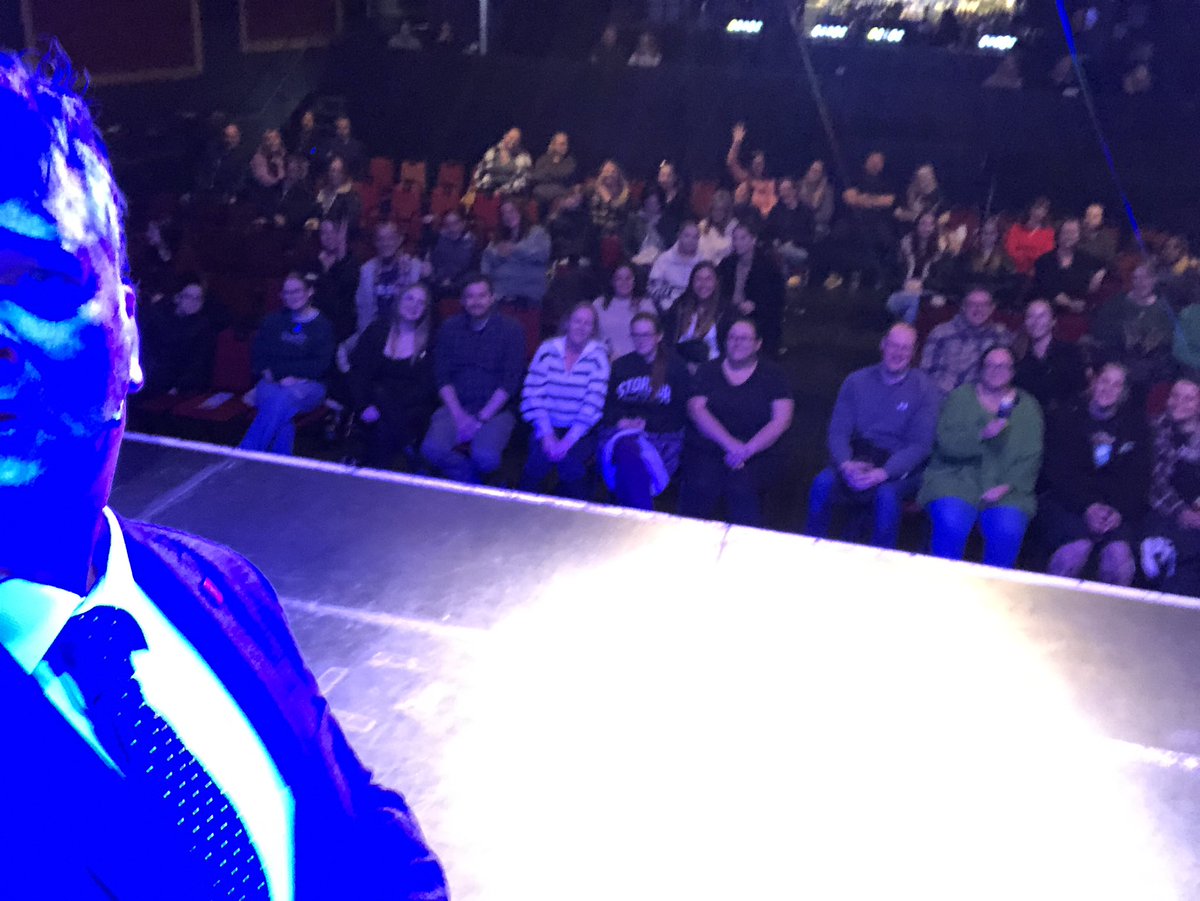 CraigProfessor's tweet photo. Interval selfie with crowd last night @KomediaBath 
Shocker as usual #MoSKP sorry! https://t.co/mf4XzqWvv4