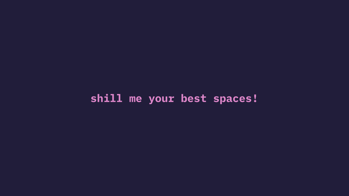 Who hosts the best #SocialFi Spaces? 🤔