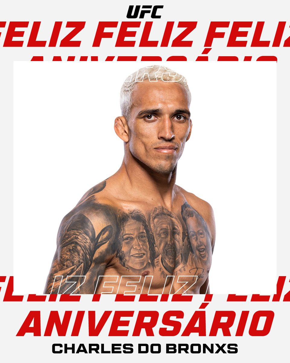 UFCBrasil's tweet photo. Hoje é aniversário de um dos maiores atletas brasileiros que já pisaram no Octógono! Parabéns e muitas felicidades, @CharlesDoBronxs! 🎂 https://t.co/d6uOtNPl0X