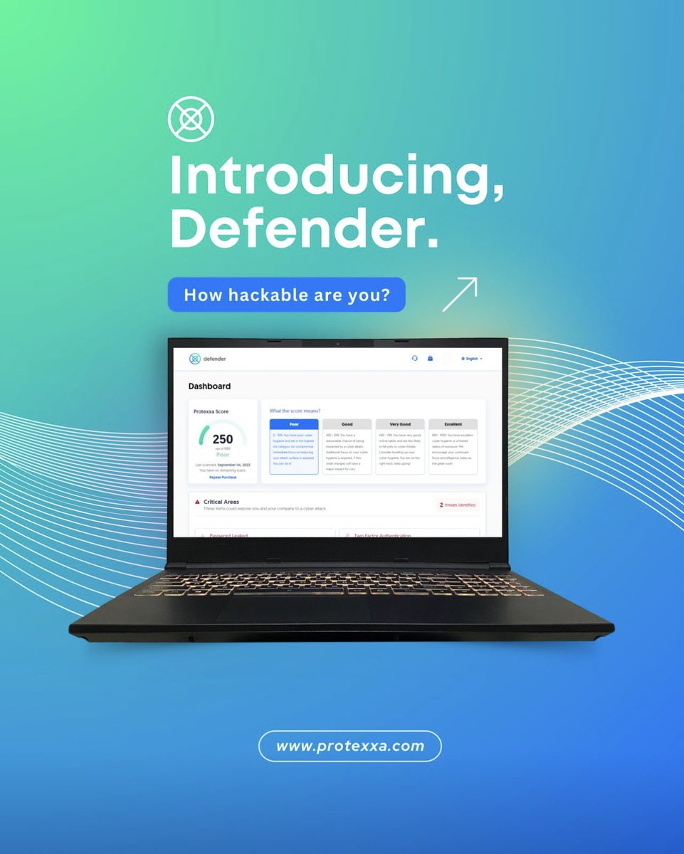 BrandTalkMedia's tweet photo. Is your image floating around the internet? 👩🏽‍💻

We are thrilled to announce the launch of @Protexxacyber Defender. A new cybersecurity assessment platform, just like a credit score but for your online identity. Check out https://t.co/V0gMvVJW8y. 🔐 #Protexxa https://t.co/JgV8G6Vfhr